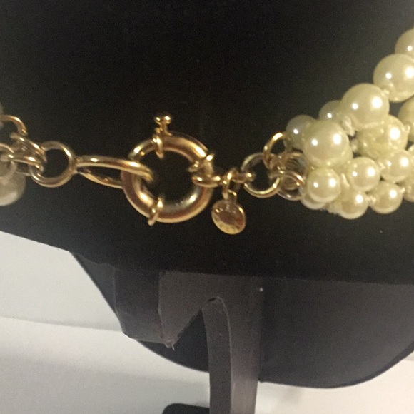 J Crew Multi Strand Pearl Necklace - Picture 2 of 3